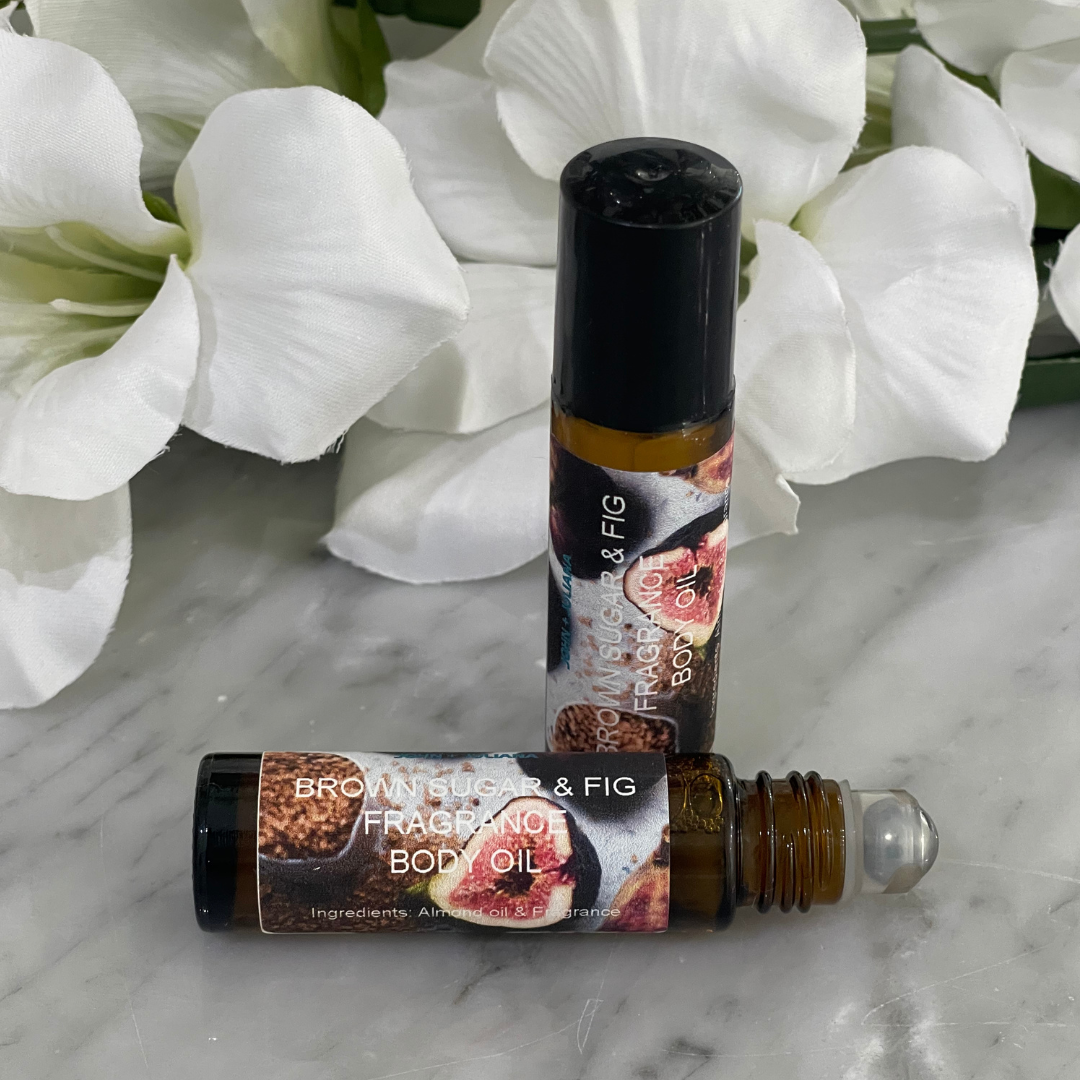 J+J Body Fragrance Roller | Brown Sugar & Fig