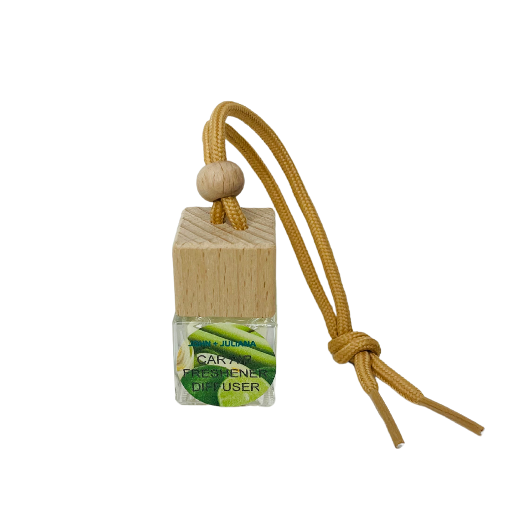 J+J Car Freshener/Diffuser | Lemongrass & Lime