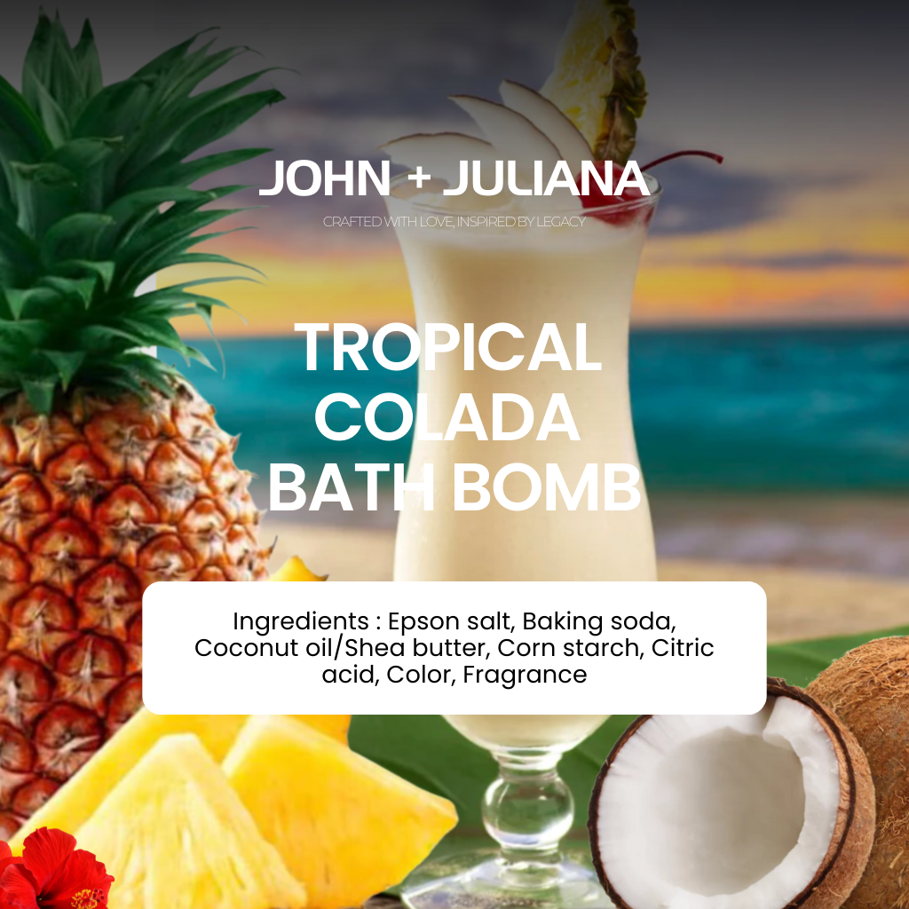 Bath Salt & Bath Bombs | Tropical Colada