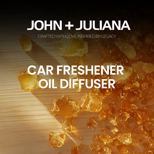 J+J Car Freshener/Diffuser | Egyptian Amber