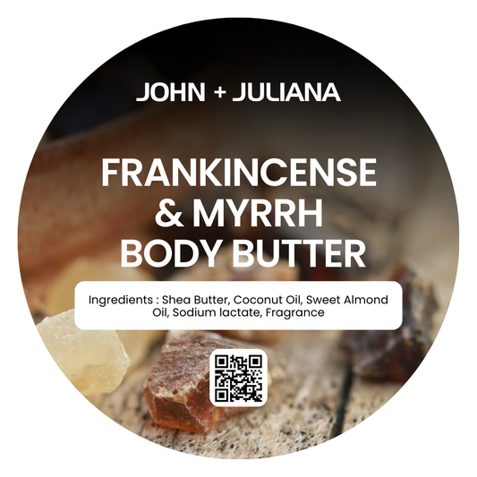 J+J Body Butter | Frankincense & Myrrh