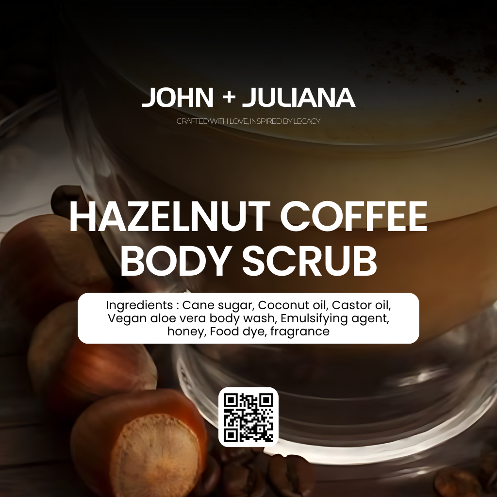 J+J Sugar Scrub | Hazelnut Coffee