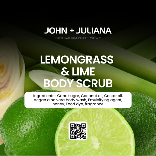 J+J Sugar Scrub | Lemongrass & Lime