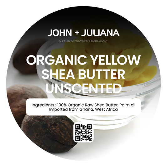 J+J Body Butter | Organic Yellow Shea Butter - Unscented