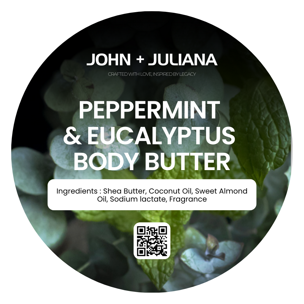 J+J Body Butter | Peppermint & Eucalyptus