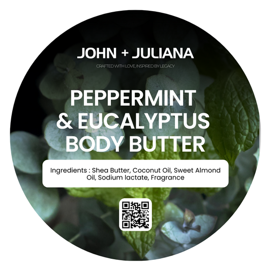 J+J Body Butter | Peppermint & Eucalyptus