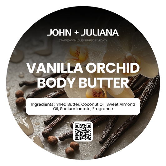 J+J Body Butter | Vanilla Orchid