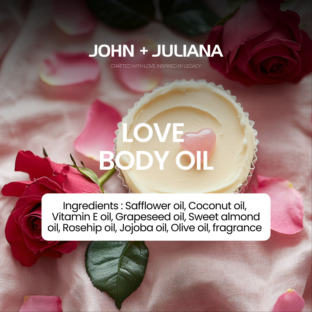 J + J | Scented Body Oil | Love