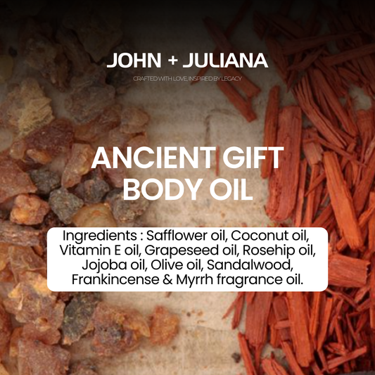 J + J | Scented Body Oil | Ancient Gift