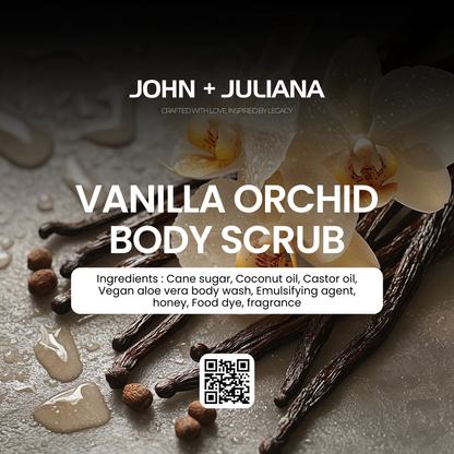 J+J Sugar Scrub | Vanilla Orchid